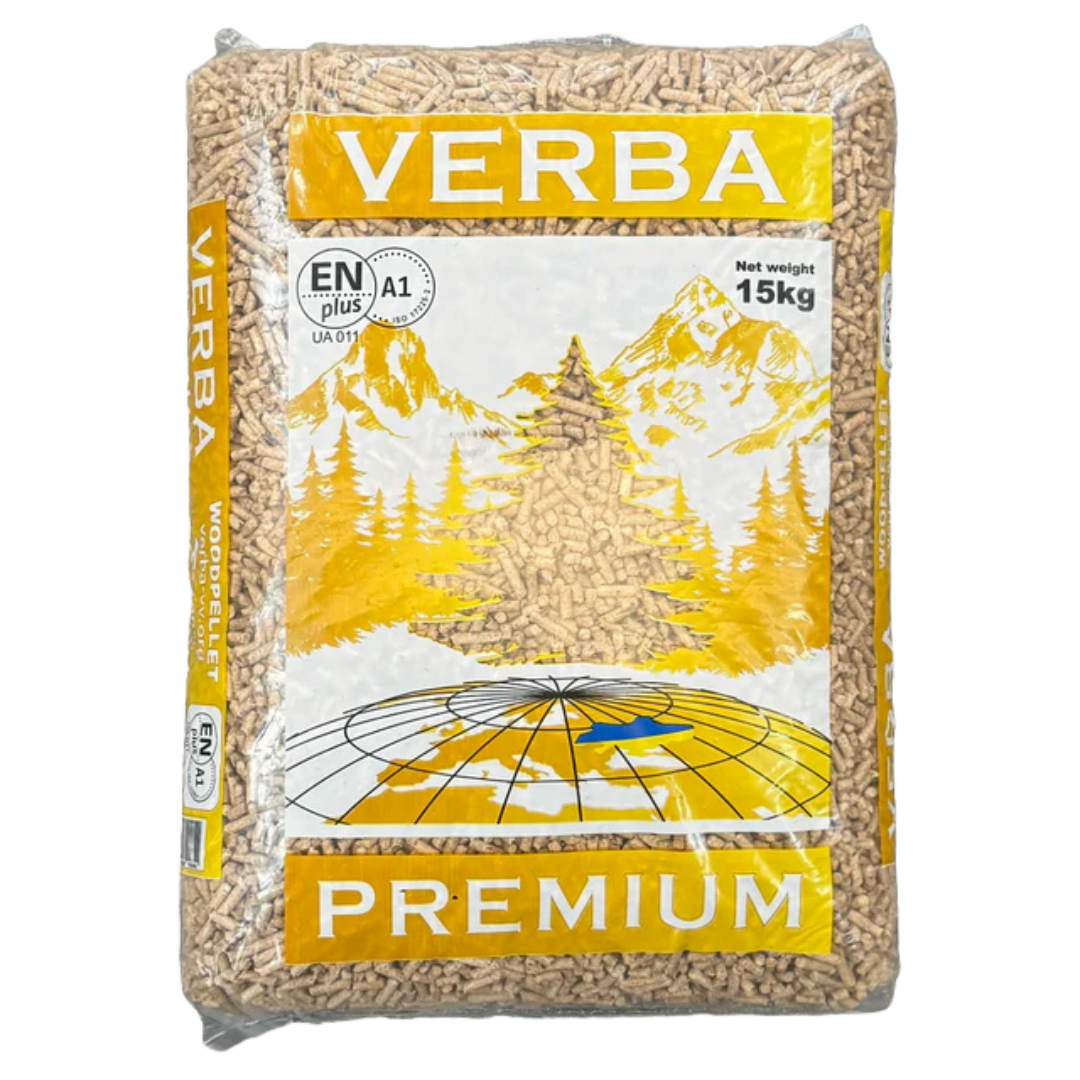 1 zak Verba pelletkorrels van 15 kilogram